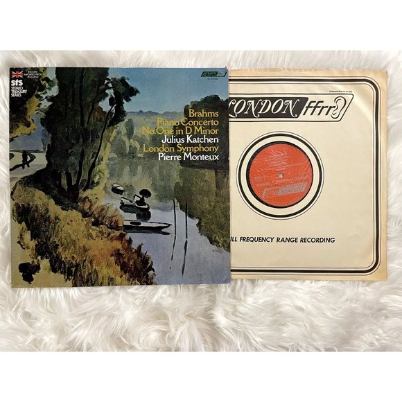 1966 Vinyl of Brahms Piano Concerto No One in D Minor London Symphony Orchestra - Picture 7 of 9